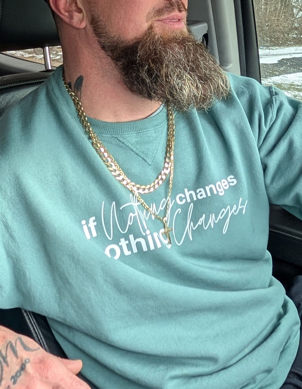 Make a Change Comfort Wash Crew Neck