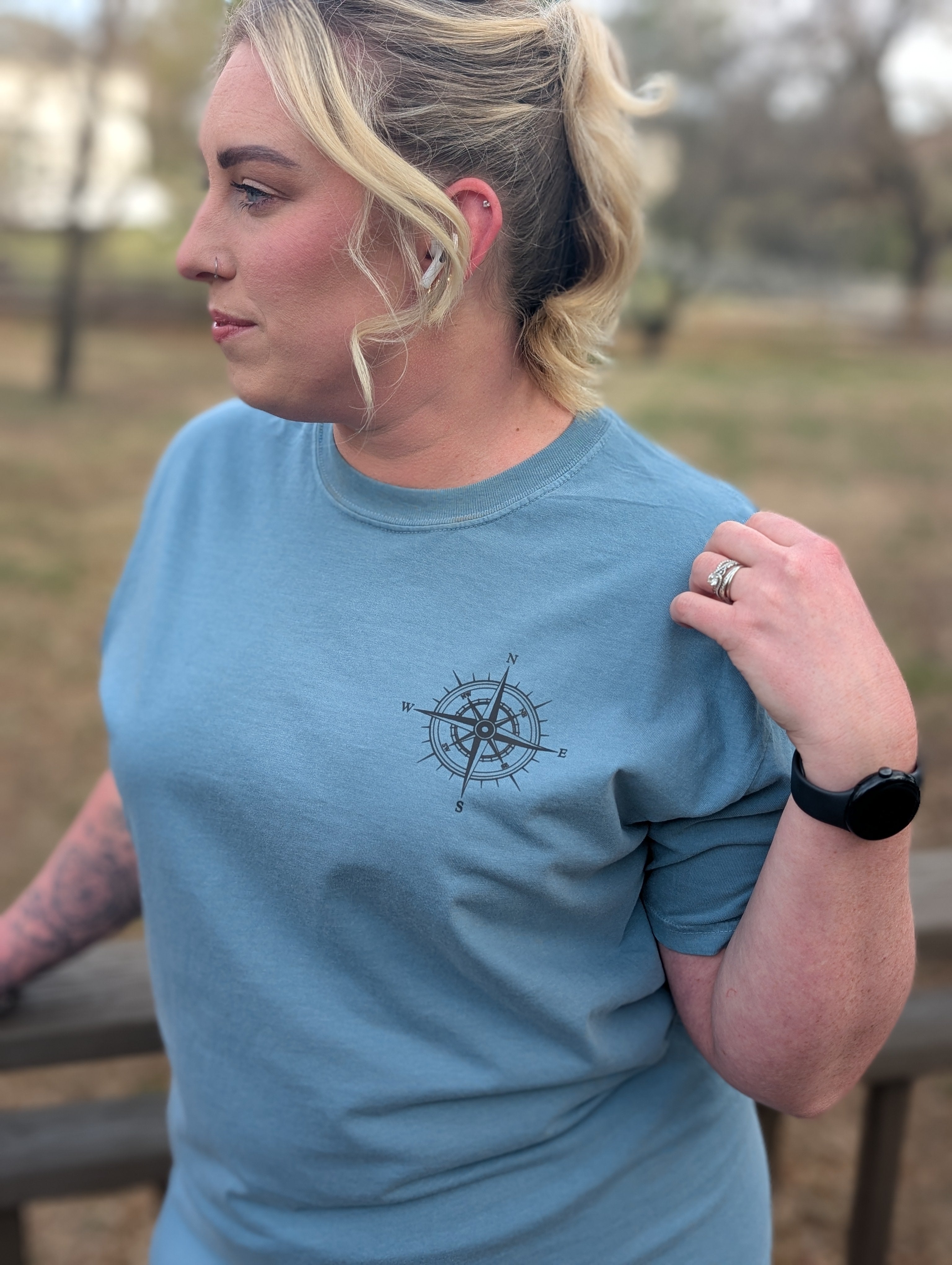 Anchored in Recovery Tee