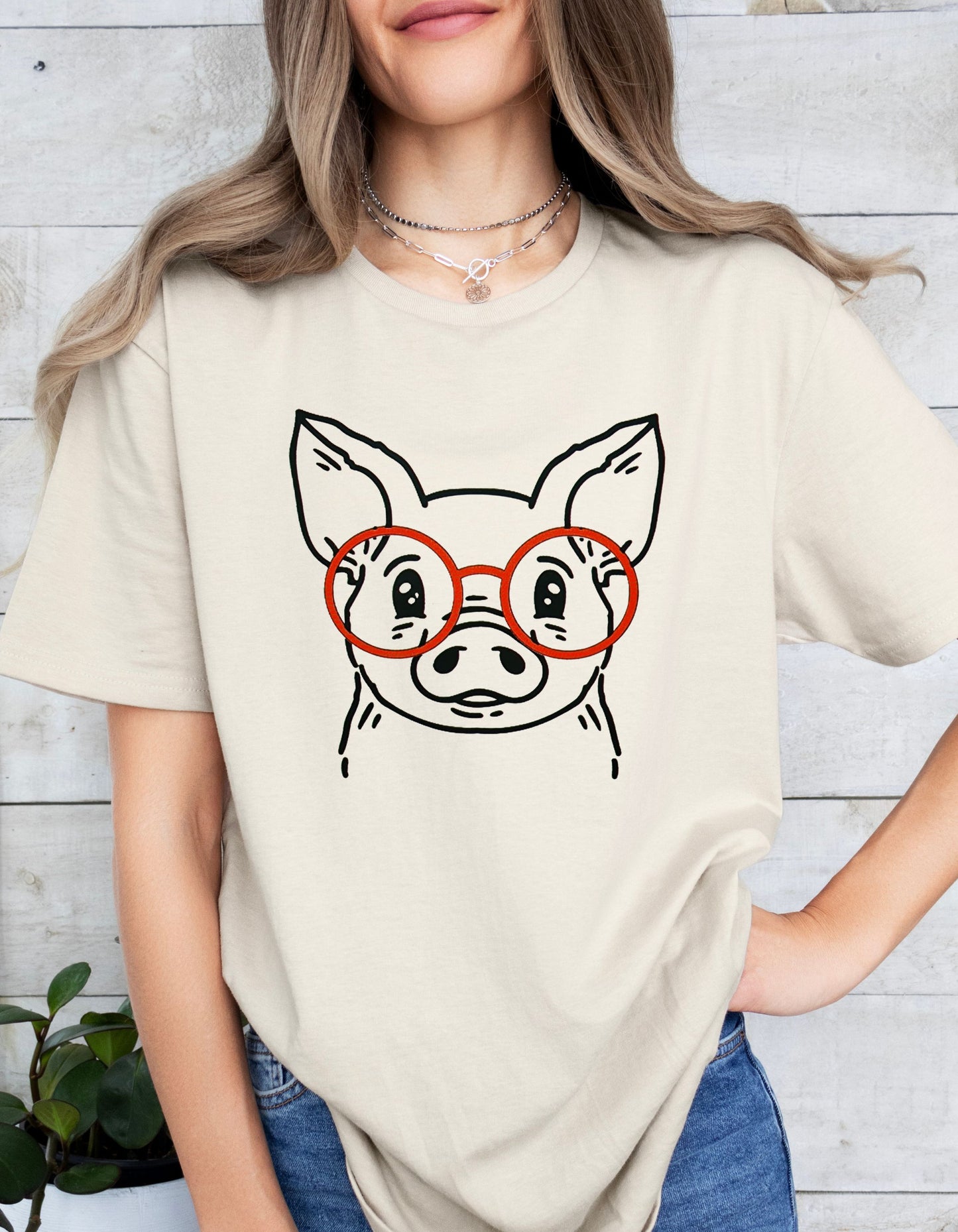 Pig'n Glasses T-Shirt