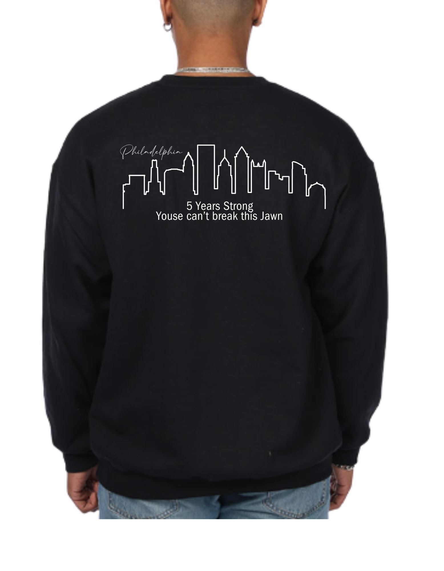 5 Year Anniversary Crew Neck Sweatshirt