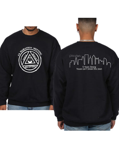 5 Year Anniversary Crew Neck Sweatshirt