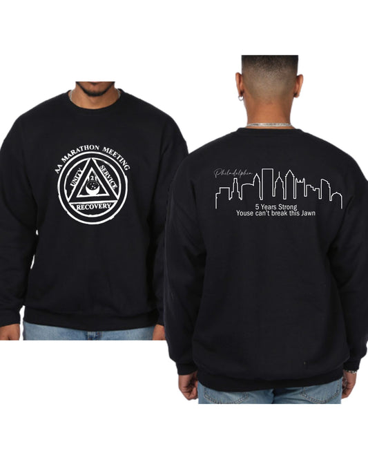 5 Year Anniversary Crew Neck Sweatshirt